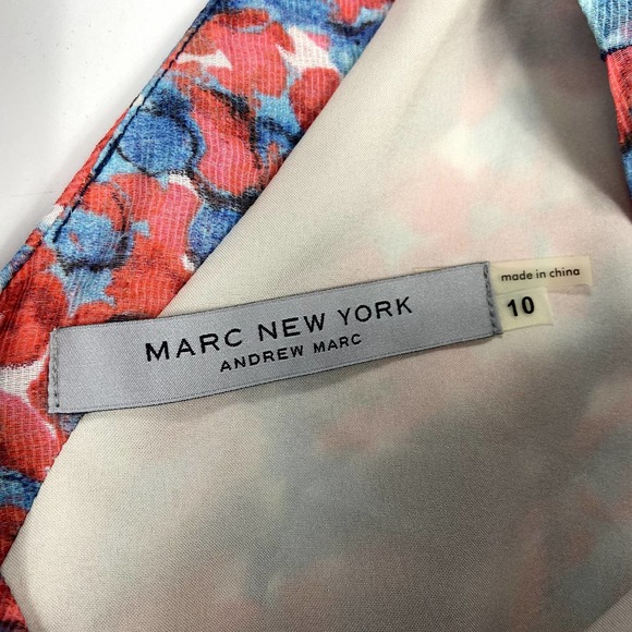 Marc New York  Andrew Mark Tie Dye Dress Size 10 - Picture 4 of 10